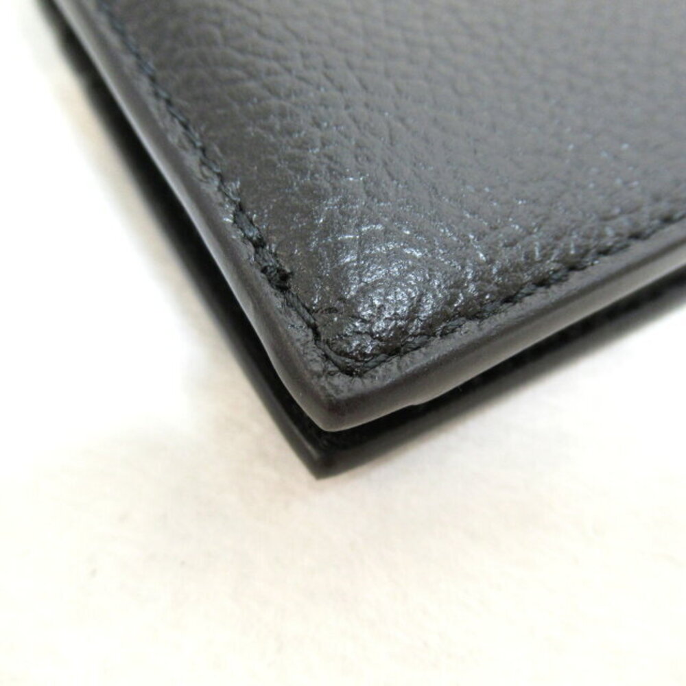 Balenciaga Leather Bifold Black Wallet - Picture 8 of 9